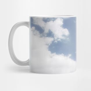 Blue Clouded Sky | Blue Clouded Sky Photography | Clouded Sky Fine Art Print Mug